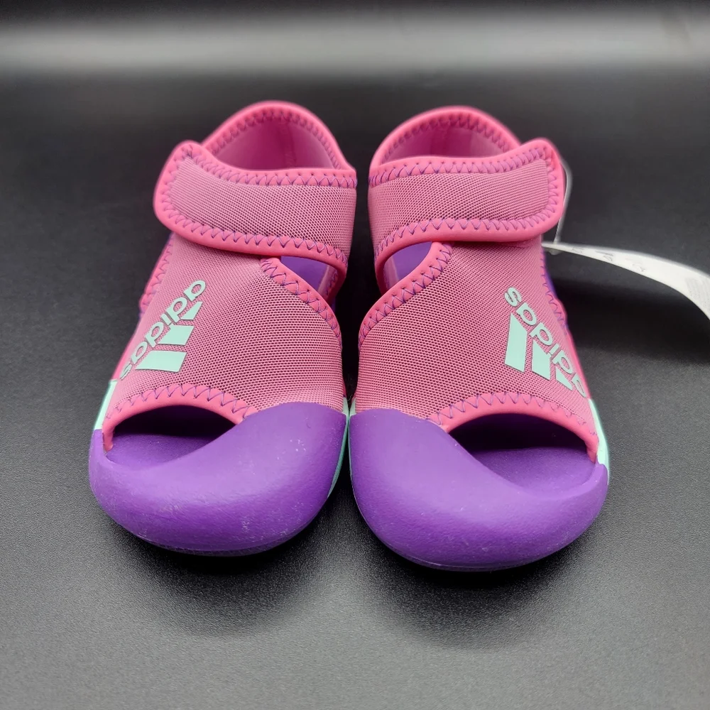 Adidas AltaVenture I Toddler's Water Shoe Size 9.5C Pink Purple Teal Girls New